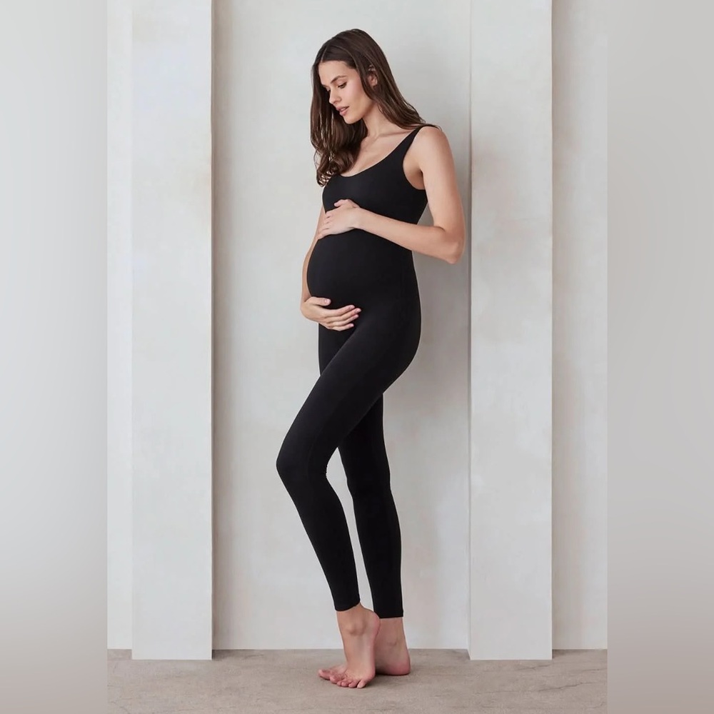 Bumpsuit The Lucy Maternity Unitard in Black